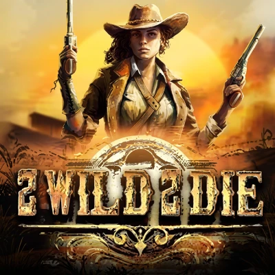 2 Wild 2 Die action-themed slot tile at Clover Casino